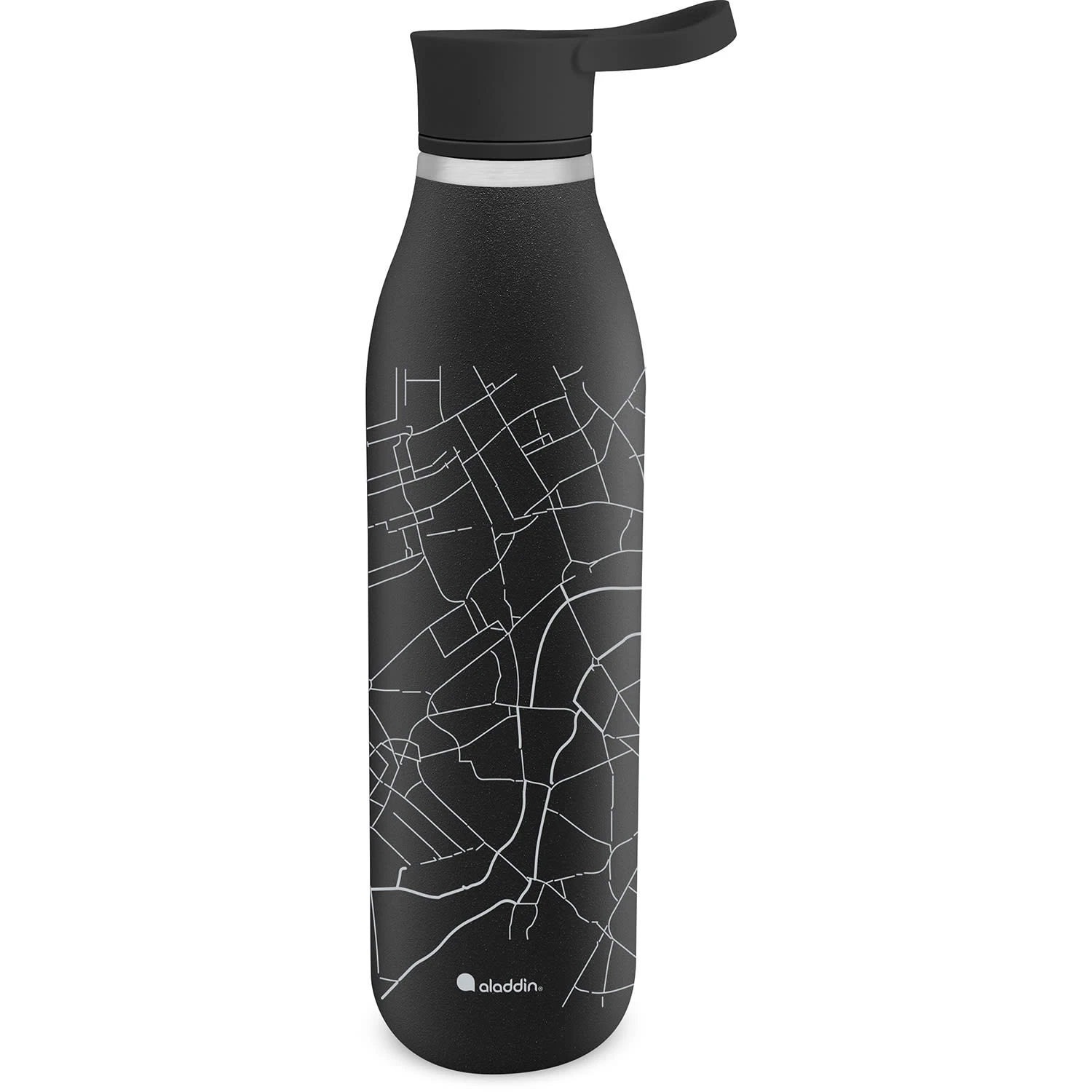 Aladdin CityLoop Isolierflasche, 0,6L, Lava-Schwarz + Print 3 Aladdin CityLoop Isolierflasche, 0,6L, Lava-Schwarz + Print