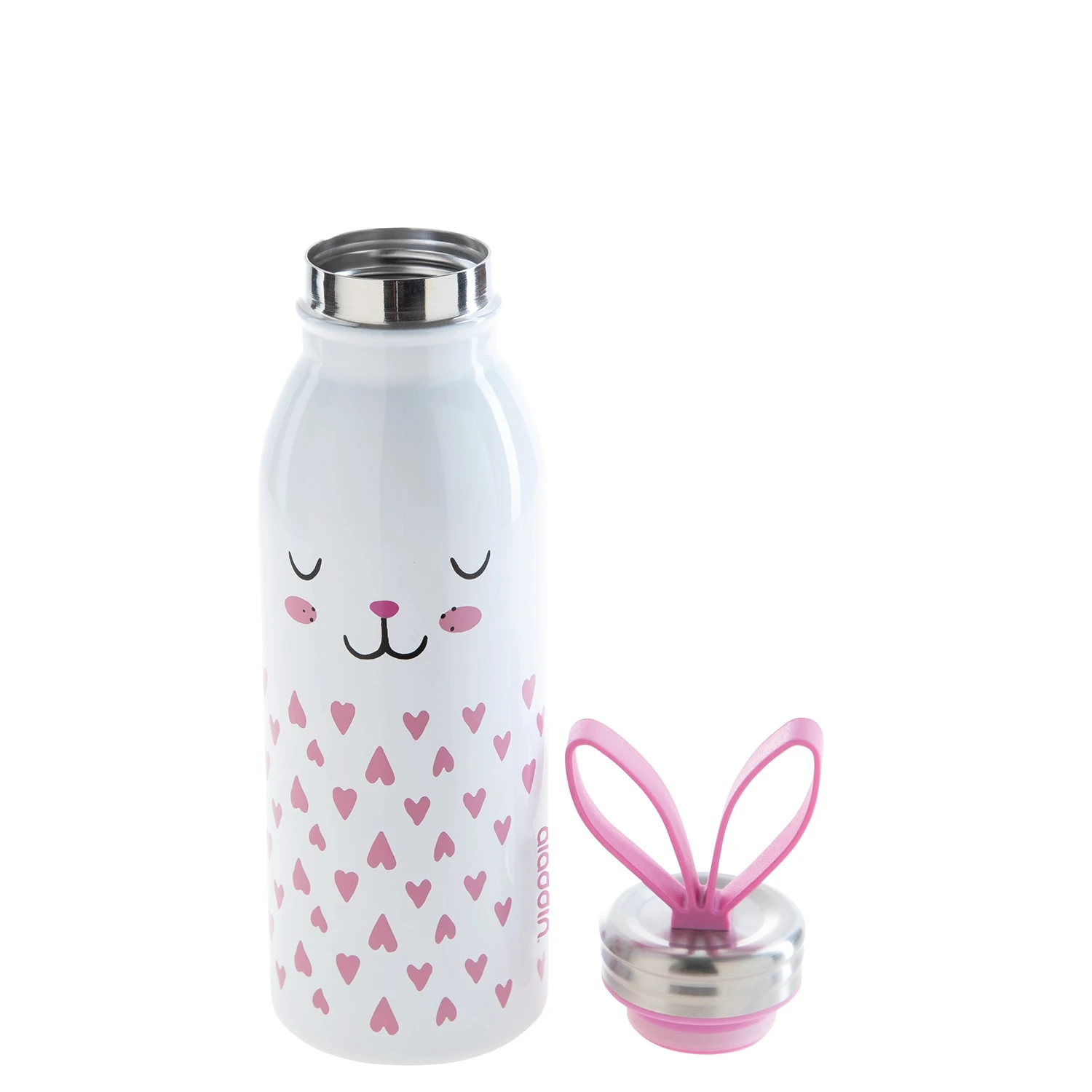 Aladdin Edelstahl Isolierflasche Zoo In Hase - 0.43L 5 Aladdin Edelstahl Isolierflasche Zoo In Hase - 0.43L – Bild 3