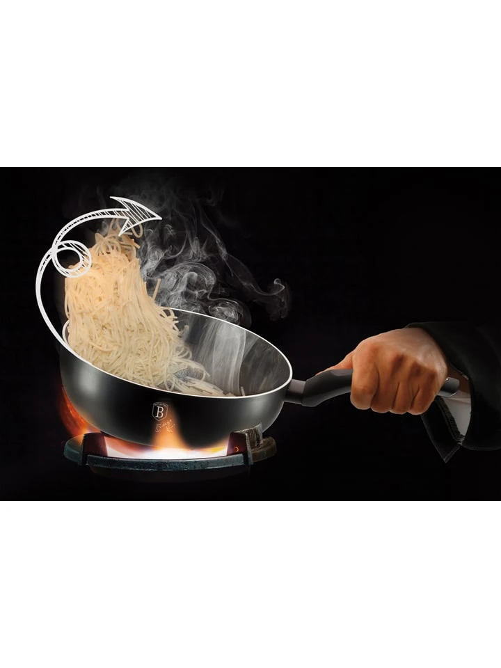 Schwenkpfanne "Black Silver Collection" In Schwarz - Ø 26 Cm 4 Schwenkpfanne "Black Silver Collection" In Schwarz - Ø 26 Cm – Bild 2