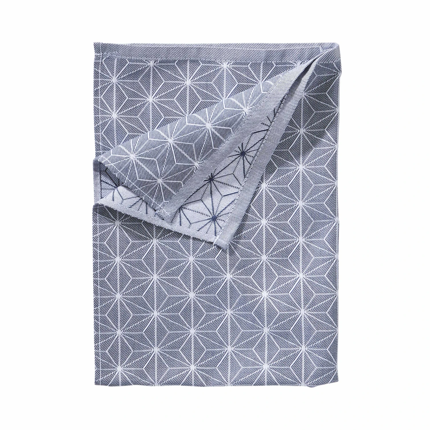 3x Küchentuch L 67 X B 50cm FJORD In Dunkelblau