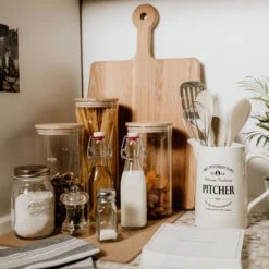 4x Vorratsgläser 2300ml WOODLOCK In Transparent 14 4x Vorratsgläser 2300ml WOODLOCK In Transparent -Heimische Küche butlers 4x vorratsglaser 2300ml woodlock in transparent 5