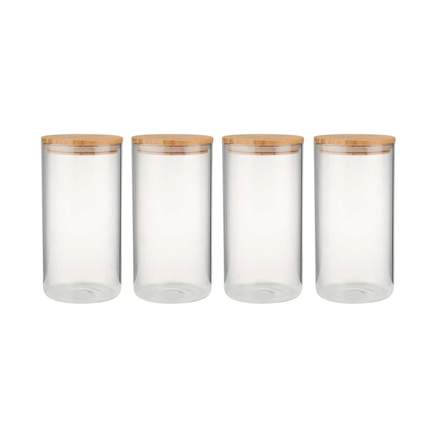 4x Vorratsgläser 2300ml WOODLOCK In Transparent 3 4x Vorratsgläser 2300ml WOODLOCK In Transparent