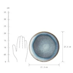 Geschirr-Set 16-tlg. HILDA In Dunkelblau -Heimische Küche butlers geschirr set 16 tlg hilda in dunkelblau 3