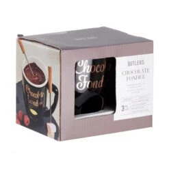 Tasse Mit 2 Gabeln CHOCOLATE FONDUE In Schwarz -Heimische Küche butlers tasse mit 2 gabeln chocolate fondue in schwarz 2