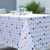 Beschichtete Tischdecke "Conique" In Bunt