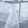 Outdoor-Tischdecke "Zilis" In Transparent/ Weiß -Heimische Küche calitex outdoor tischdecke zilis in transparent weiss