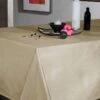 Tischdecke "Effet Soie" In Beige -Heimische Küche calitex tischdecke effet soie in beige