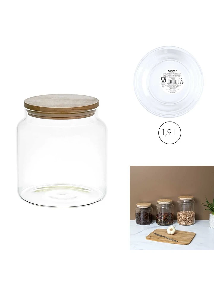 Vorratsglas In Transparent - 1,9 L 5 Vorratsglas In Transparent - 1,9 L – Bild 3