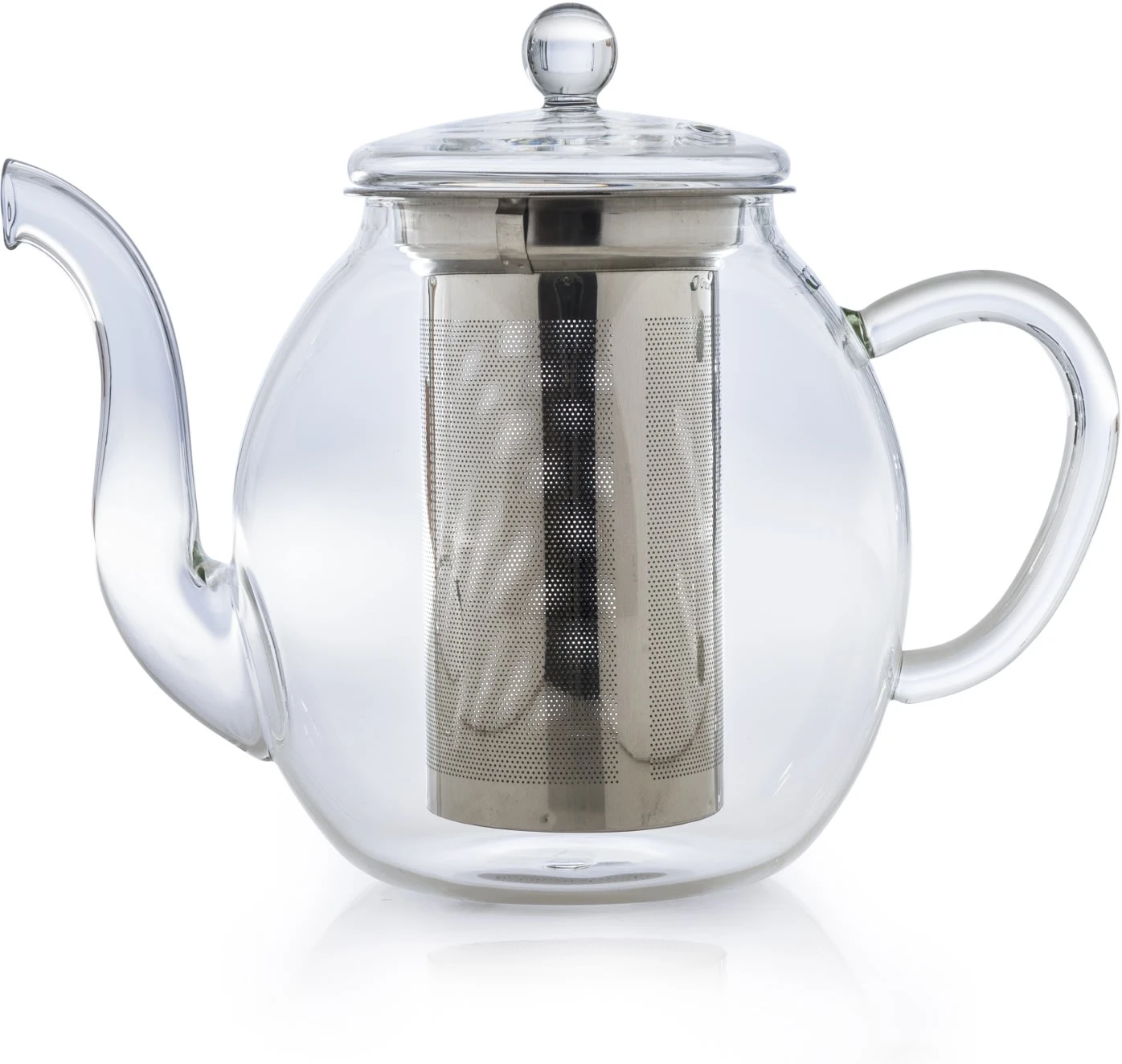 Glas-Teekanne 1.0l -h Mit Edelstahlsieb Und 3x 60g Kräuter/Früchte-Teemischungen 5 Glas-Teekanne 1.0l -h Mit Edelstahlsieb Und 3x 60g Kräuter/Früchte-Teemischungen – Bild 3