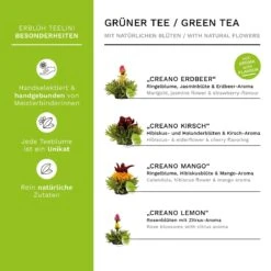 Grüntee 36er Pack Teelini, 4 Sorten, 180gr Netto 13 Grüntee 36er Pack Teelini, 4 Sorten, 180gr Netto -Heimische Küche creano gruntee 36er pack teelini 4 sorten 180gr netto 4