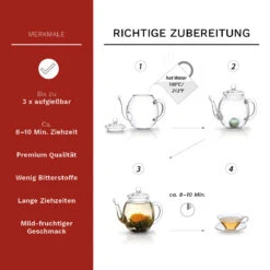 Holzpräsentbox "12er ErblühTee Weißer Tee" 9 Holzpräsentbox "12er ErblühTee Weißer Tee" -Heimische Küche creano holzprasentbox 12er erbluhtee weisser tee 3