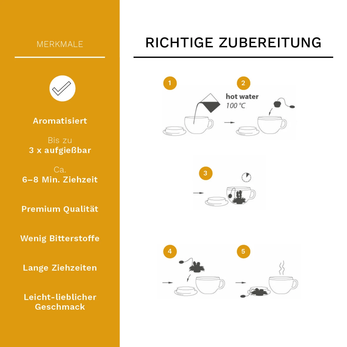 Holzpräsentbox "12er Teelini Weißtee" 5 Holzpräsentbox "12er Teelini Weißtee" – Bild 3