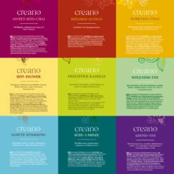 Set 45er + 27er BIO GESCHENK-BOX "Kräuter-Früchte -TEE" Teebeutel In 9 Sorten -Heimische Küche creano set 45er 27er bio geschenk box krauter fruchte tee teebeutel in 9 sorten 4