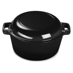 2 Tlg. Set Gusseisen Bräter Mit Deckel 3.5 L In Schwarz 8 2 Tlg. Set Gusseisen Bräter Mit Deckel 3.5 L In Schwarz -Heimische Küche echtwerk 2 tlg set gusseisen brater mit deckel 3 5 l in schwarz 2