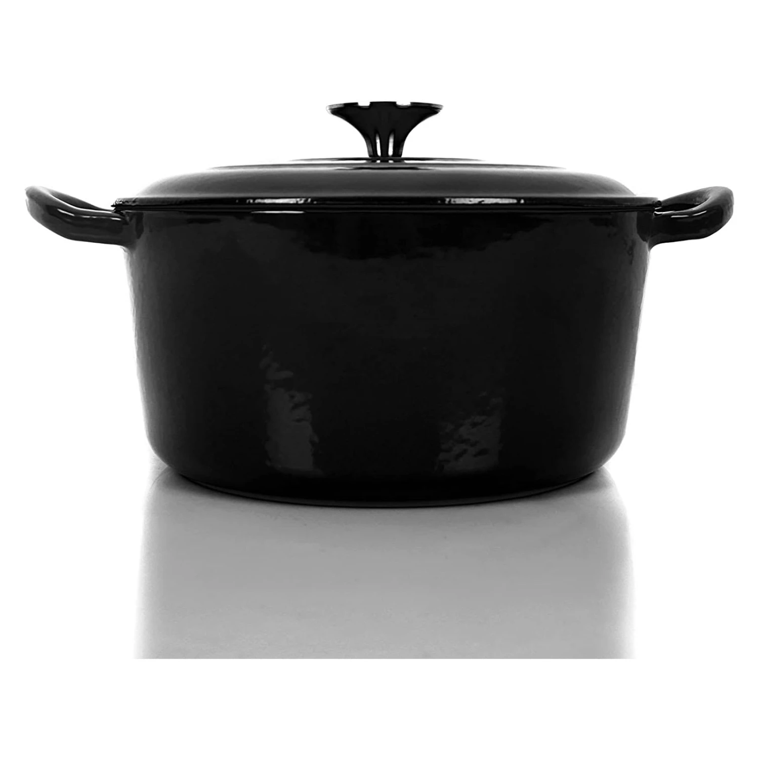 2 Tlg. Set Gusseisentopf Mit Deckel 3.5 L In Schwarz 4 2 Tlg. Set Gusseisentopf Mit Deckel 3.5 L In Schwarz – Bild 2