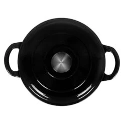 2 Tlg. Set Gusseisentopf Mit Deckel 3.5 L In Schwarz 7 2 Tlg. Set Gusseisentopf Mit Deckel 3.5 L In Schwarz -Heimische Küche echtwerk 2 tlg set gusseisentopf mit deckel 3 5 l in schwarz 2