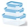Emsa 3er-Set: Aufbewahrungsdosen "Clip & Close" In Hellblau 2 Emsa 3er-Set: Aufbewahrungsdosen "Clip & Close" In Hellblau -Heimische Küche emsa 3er set aufbewahrungsdosen clip and close in hellblau