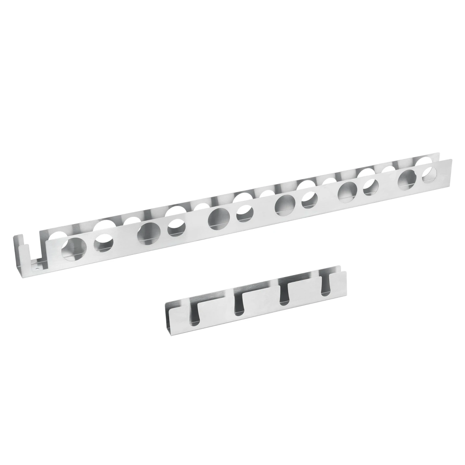 Weinregal Pfalz Für 12 Flaschen Mit Glashalter In Grau (H)100cm (B)35cm 6 Weinregal Pfalz Für 12 Flaschen Mit Glashalter In Grau (H)100cm (B)35cm – Bild 4