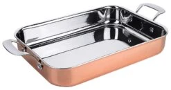 Kupfer- Bräter In Gold