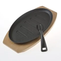 Servierpfanne Gusseisen In Schwarz - L: 27cm -Heimische Küche gaumenkick servierpfanne gusseisen in schwarz l 27cm 3