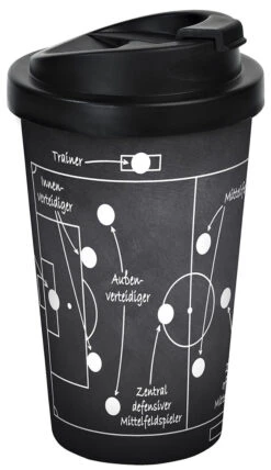Coffee To Go Spielererklärung In Schwarz - 400 Ml
