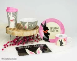 Tasse Somebunny In Bunt - 300 Ml -Heimische Küche geda labels tasse somebunny in bunt 300 ml 2