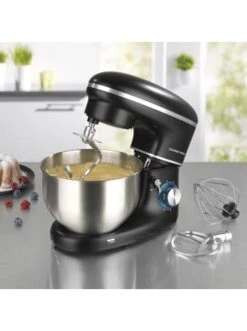 Küchenmaschine Standmixer Rührgerät Knetmaschine Teigmaschine Turbofunktion 5L -Heimische Küche gourmetmaxx kuchenmaschine standmixer ruhrgerat knetmaschine teigmaschine turbofunktion 5l 7