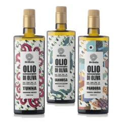 3er Italia Olivenöl Set Aus 3 X 500ml Premium Olivenölen Von Heraia Aus Sizilien