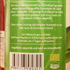 6 X 1 L Bio Granatapfel Direktsaft Von Benorganic -Heimische Küche granar 6 x 1 l bio granatapfel direktsaft von benorganic 3