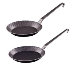 Hakenstiel Pfannenset IRON02H In Schwarz