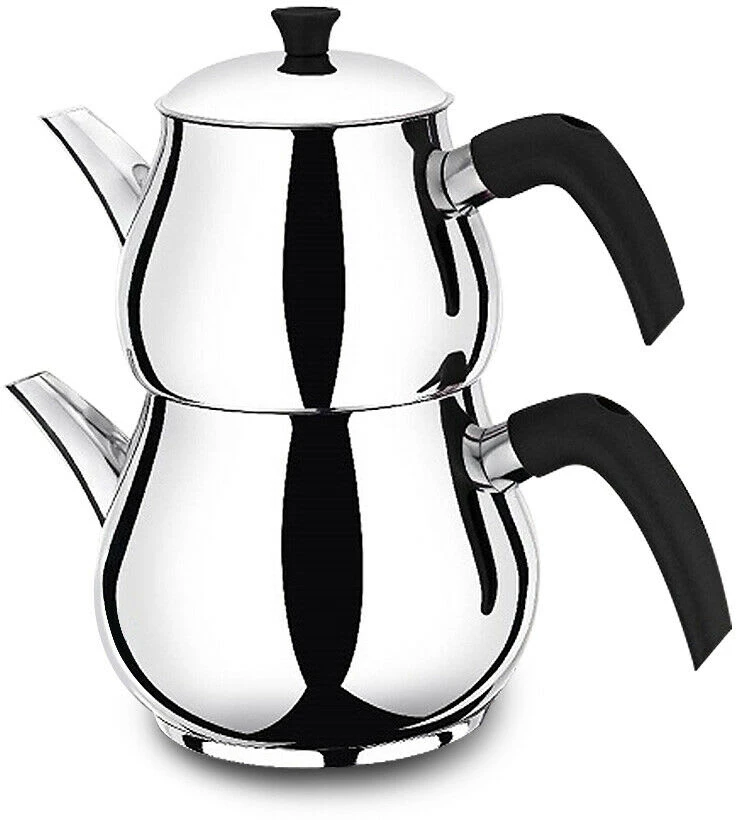 Teekocher / Wasserkessel In Silber 3 Teekocher / Wasserkessel In Silber