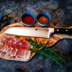 IZUMI ICHIAGO Santoku Fisch-, Fleisch- Und Gemüsemesser, Tecaran Griff 13 IZUMI ICHIAGO Santoku Fisch-, Fleisch- Und Gemüsemesser, Tecaran Griff -Heimische Küche izumi ichiago izumi ichiago santoku fisch fleisch und gemusemesser tecaran griff 5