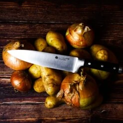 IZUMI ICHIAGO Schneidebrett - 45*30*3,5 Cm, Eichenholz + Chefmesser -Heimische Küche izumi ichiago izumi ichiago schneidebrett 45 30 3 5 cm eichenholz chefmesser 8