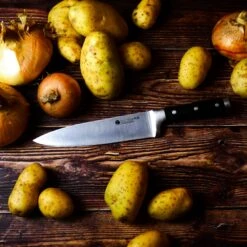 IZUMI ICHIAGO Schneidebrett - 45*30*3,5 Cm, Eichenholz + Chefmesser -Heimische Küche izumi ichiago izumi ichiago schneidebrett 45 30 3 5 cm eichenholz chefmesser 9