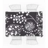 Tischdecke In Schwarz/ Weiß - (L)180 X (B)135 Cm -Heimische Küche kate louise tischdecke in schwarz weiss l 180 x b 135 cm