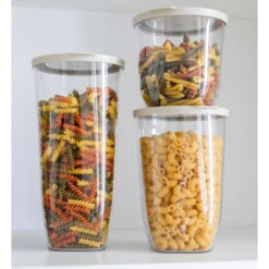 CONNECT DRY STORAGE L - Vorratsdose 2l In Nature Desert Sand -Heimische Küche koziol organic connect dry storage l vorratsdose 2l in nature desert sand 2