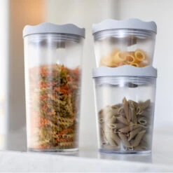 PRINCE L - Vorratsdose 1l In Organic Deep Grey -Heimische Küche koziol organic prince l vorratsdose 1l in organic deep grey 5