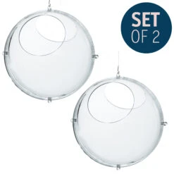 Koziol ORION - Set 2x Hängedisplay In Crystal Clear