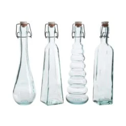 Glasflasche Mit Bügelverschluss - 380ml -Heimische Küche marelida glasflasche mit bugelverschluss 380ml 2