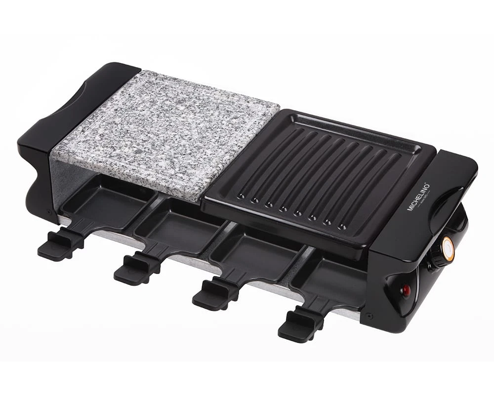 Racelette Grill 8St. PP-Spateln In Schwarz 3 Racelette Grill 8St. PP-Spateln In Schwarz