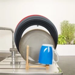 2 X Tellerständer In Natur -Heimische Küche relaxdays 2 x tellerstander in natur 2