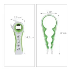 20x Deckelöffner In Weiß/ Grün 13 20x Deckelöffner In Weiß/ Grün -Heimische Küche relaxdays 20x deckeloffner in weiss grun 3