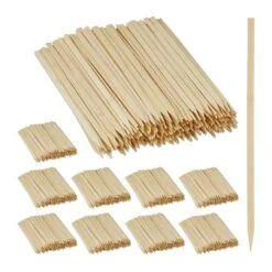 2500x Schaschlikspieße In Natur 17 2500x Schaschlikspieße In Natur -Heimische Küche relaxdays 2500x schaschlikspiesse in natur 7