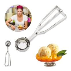 2x Eisportionierer In Silber