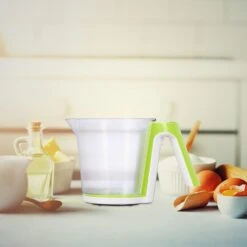 2x Messbecher In Grün/ Weiß -Heimische Küche relaxdays 2x messbecher in grun weiss 5