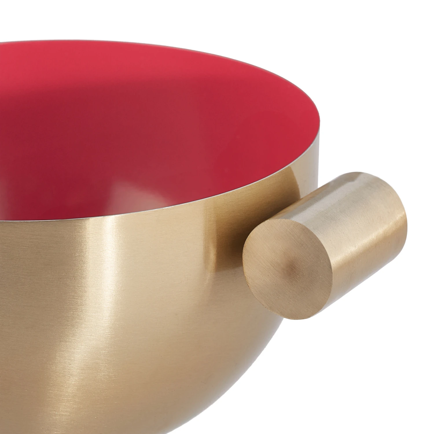 3 X Servierschüssel In Gold/ Rot 8 3 X Servierschüssel In Gold/ Rot – Bild 6