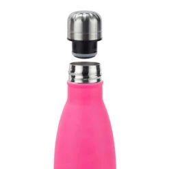 3x Trinkflasche In Pink - 500 Ml -Heimische Küche relaxdays 3x trinkflasche in pink 500 ml 6