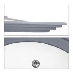 4x Topfdeckel In Grau - Ø20-24 Cm -Heimische Küche relaxdays 4x topfdeckel in grau o20 24 cm 5