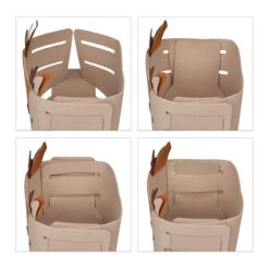 Aufbewahrungskorb "Reh" In Braun - (B)27 X (H)24 X (T)18 Cm -Heimische Küche relaxdays aufbewahrungskorb reh in braun b 27 x h 24 x t 18 cm 6