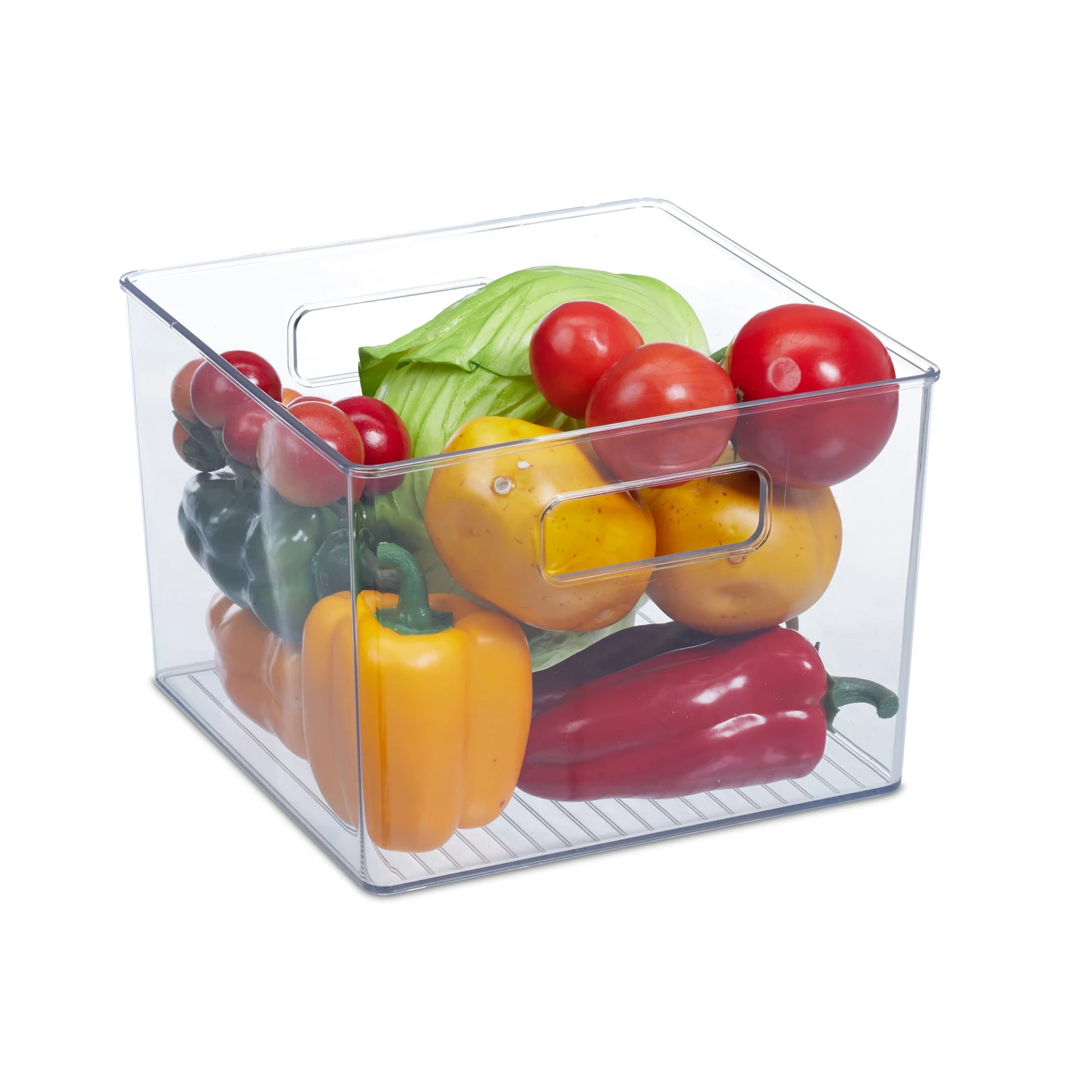 Kühlschrank-Organizer In Transparent - (B)21 X (H)15,5 X (T)21 Cm 10 Kühlschrank-Organizer In Transparent - (B)21 X (H)15,5 X (T)21 Cm – Bild 8